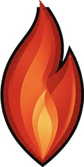Kyle Warren flame mark